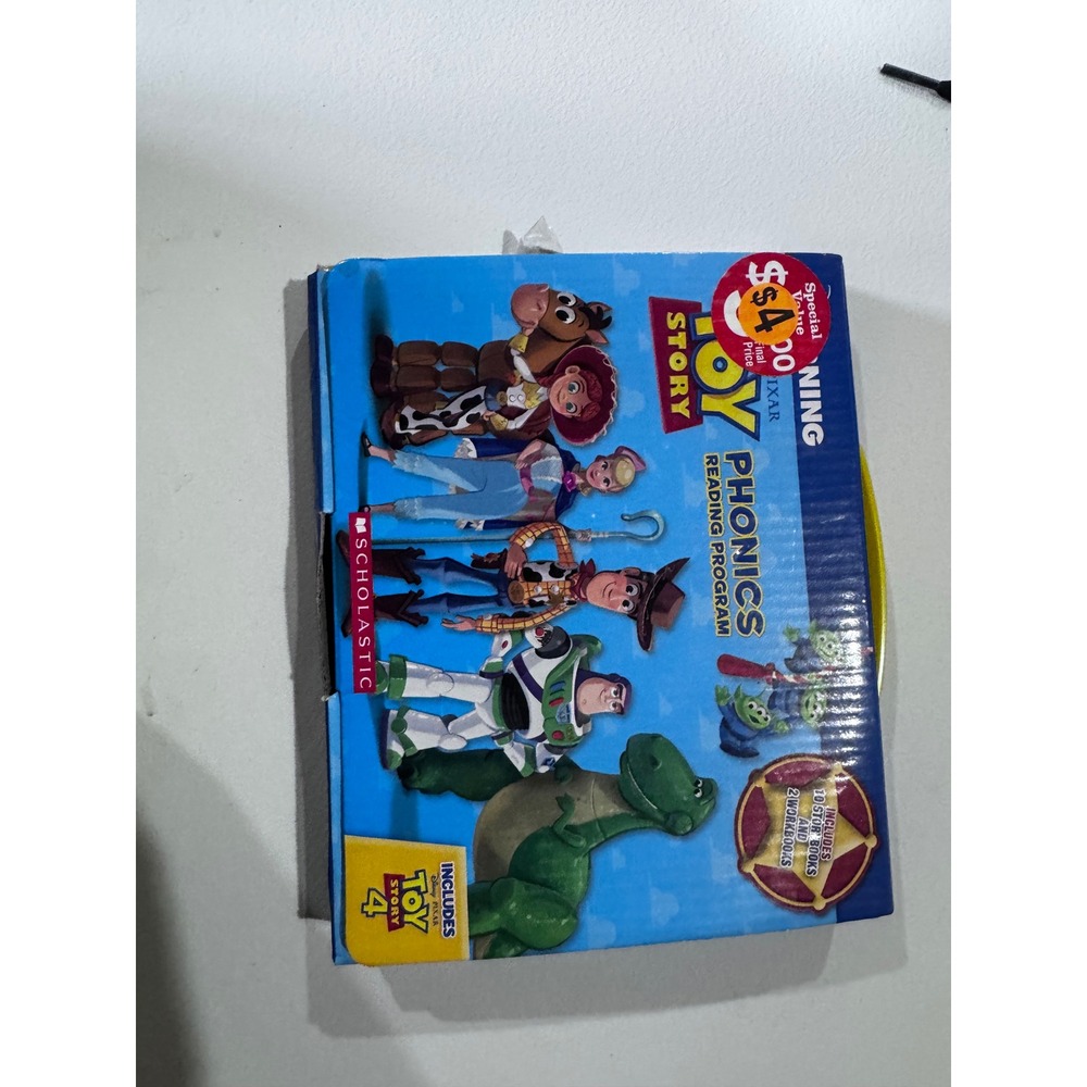 Scholastic Disney Pixar Toy Story Phonics Reading Program 12 Book Box Set Kids